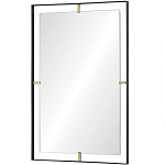 Зеркало прямоугольное в черной раме Gwendelyn варинант исполнения - 1 | Loft Concept в Санкт-петербурге
