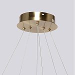 Люстра подвесная с двумя пересекающимися белыми светодиоидными кольцами Luke Lampco Tracer Lamp варинант исполнения - 9 | Loft Concept в Санкт-петербурге