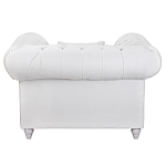 Кресло низкое с мягкой обивкой из велюра на 4-х ножках из массива березы Sophie Armchair white варинант исполнения - 3 | Loft Concept в Санкт-петербурге