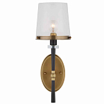 Бра настенное с прозрачным стеклянным абажуром Simple Pure Form варинант исполнения - 2 | Loft Concept в Санкт-петербурге