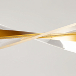 Люстра линейная с изогнутым плафоном Wave Line варинант исполнения - 8 | Loft Concept в Санкт-петербурге