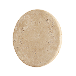 Бра с круглым плафоном из травертина Shaw Marble Lighting варинант исполнения - 1 | Loft Concept в Санкт-петербурге