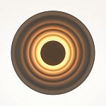 Бра круглое Soft Halo серый варинант исполнения - 2 | Loft Concept в Санкт-петербурге