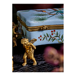 Шкатулка на четырех ангелах Blue Garden варинант исполнения - 7 | Loft Concept в Санкт-петербурге