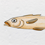 Плитка с узором Рыба Русалка варинант исполнения - 5 | Loft Concept в Санкт-петербурге