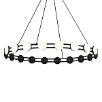 Люстра кольцевая с круглыми светодиодными источниками света Maxine Light варинант исполнения - 2 | Loft Concept в Санкт-петербурге