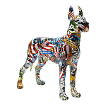 Статуэтка Graffiti Great Dane Поп-Арт варинант исполнения - 1 | Loft Concept в Санкт-петербурге