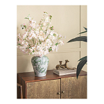 Ваза с зелеными цветочными и птичьими мотивами Vase Inspired by Nature варинант исполнения - 4 | Loft Concept в Санкт-петербурге