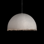 Подвесной светильник в форме купола белого цвета с ажурной бахромой Tactile Line варинант исполнения - 11 | Loft Concept в Санкт-петербурге