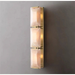 Бра из 3-х прямоугольных мраморных панелей Calling to Shine варинант исполнения - 4 | Loft Concept в Санкт-петербурге