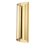 Бра с матовым цилиндрическим абажуром цвета латунь Monolith варинант исполнения - 1 | Loft Concept в Санкт-петербурге