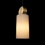 Подвесной светильник с цилиндрическим мраморным плафоном Marble square варинант исполнения - 6 | Loft Concept в Санкт-петербурге