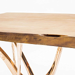 Обеденный стол прямоугольный с фигурными ножками G-table варинант исполнения - 1 | Loft Concept в Санкт-петербурге