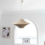 Подвесной вязаный бежевый светильник «Звезда Востока 01» варинант исполнения - 4 | Loft Concept в Санкт-петербурге