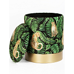 Пуф Leopards in the ferns варинант исполнения - 2 | Loft Concept в Санкт-петербурге
