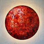 Светильник настенный «Красная Планета» варинант исполнения - 2 | Loft Concept в Санкт-петербурге