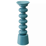 Подсвечник фигурный голубой Bright Accent 33 см варинант исполнения - 1 | Loft Concept в Санкт-петербурге