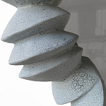 Дизайнерское зеркало Ocean Mirror голубой цвет природные формы  варинант исполнения - 1 | Loft Concept в Санкт-петербурге