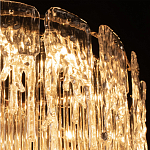 Бра с эффектом стекающего стекла и прозрачными трубками Textured Glass варинант исполнения - 7 | Loft Concept в Санкт-петербурге