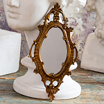 Зеркало настенное в ажурной раме бронзового цвета Classic Ornament Mirror варинант исполнения - 3 | Loft Concept в Санкт-петербурге
