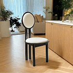 Дизайнерский стул из массива дерева с круглой спинкой Infinitude варинант исполнения - 1 | Loft Concept в Санкт-петербурге