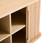 Длинный низкий буфет с 2-мя раздвижными дверцами Toinette Light Cupboard варинант исполнения - 5 | Loft Concept в Санкт-петербурге