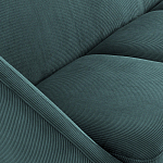 Трехместный диван с обивкой из велюра Belanger Sofa варинант исполнения - 4 | Loft Concept в Санкт-петербурге