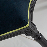 Стул чёрный из натурального бука с изображением птица в саду Blooming Magnolias варинант исполнения - 4 | Loft Concept в Санкт-петербурге