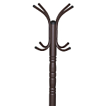 Вешалка напольная коричневая с 4-мя металлическими крючками Noble Branches варинант исполнения - 2 | Loft Concept в Санкт-петербурге