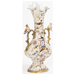 Ваза из фарфора с бронзовыми вставками Eden Garden варинант исполнения - 2 | Loft Concept в Санкт-петербурге