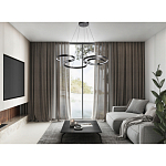 Люстра подвесная светодиодная в виде волнообразной ленты Ribbon Vortex варинант исполнения - 13 | Loft Concept в Санкт-петербурге