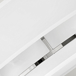 Потолочный светильник с двухслойным белым текстильным абажуром Hinkley варинант исполнения - 12 | Loft Concept в Санкт-петербурге