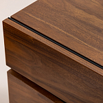 ТВ-тумба с узором из шпона на фасаде Sahara варинант исполнения - 5 | Loft Concept в Санкт-петербурге