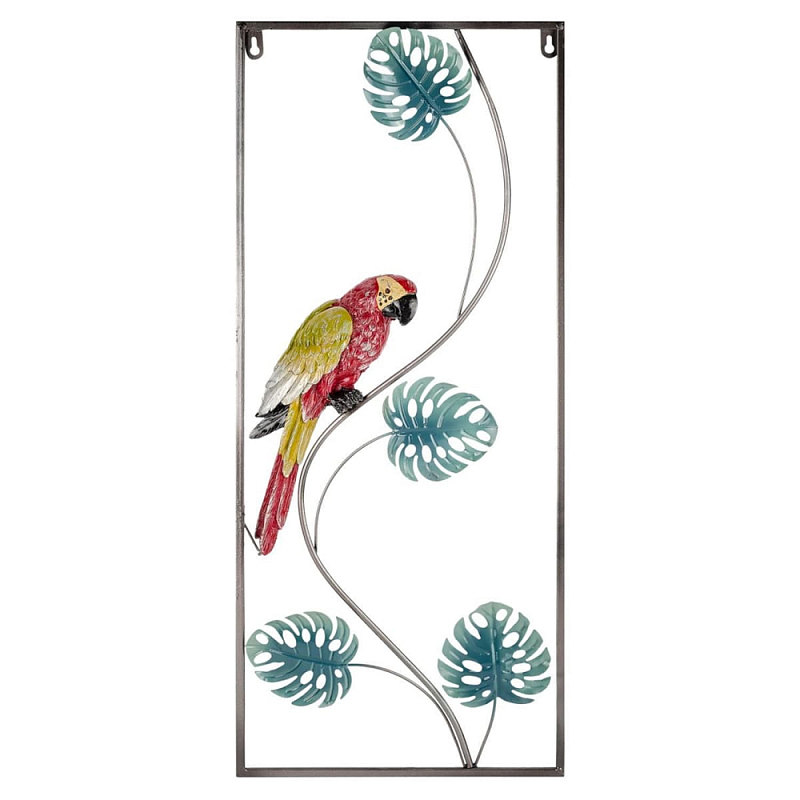 Аксессуар настенный из металла Blank Space Parrot Мульти в Санкт-петербурге | Loft Concept 