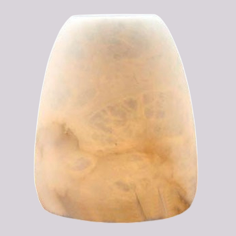 Настольная лампа в форметрапеции из натурального камня Soft Glow of Stone Латунь Белый Настольная лампа в форметрапеции из натурального камня Soft Glow of Stone Латунь Белый в Санкт-петербурге | Loft Concept