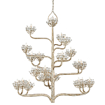 Люстра в виде растения Silver Flower Glade варинант исполнения - 2 | Loft Concept в Санкт-петербурге