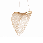 Подвесной светильник фигурный из деревянных прутьев Ecofriendly Light Source варинант исполнения - 2 | Loft Concept в Санкт-петербурге