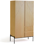 Шкаф с геометрическим рисунком на дверцах Anders Light Wood варинант исполнения - 2 | Loft Concept в Санкт-петербурге