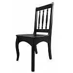 Стул черный из массива березы без подлокотников Vintage варинант исполнения - 2 | Loft Concept в Санкт-петербурге