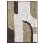 Панно из шнура геометрическая абстракция wall panel line II варинант исполнения - 2 | Loft Concept в Санкт-петербурге