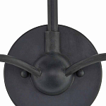 Бра настенное черное с 2-мя лампами Candle Sleeves варинант исполнения - 1 | Loft Concept в Санкт-петербурге