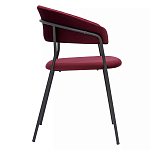 Стул мягкий с бархатистой велюровой спинкой и сиденьем Wine Chair варинант исполнения - 2 | Loft Concept в Санкт-петербурге