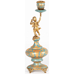 Фарфоровый подсвечник Ангел во главе Voki варинант исполнения - 4 | Loft Concept в Санкт-петербурге