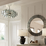 Люстра с каскадом из круглых стеклянных дисков Small Round Sequins варинант исполнения - 4 | Loft Concept в Санкт-петербурге