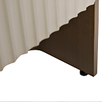 Тумба под телевизор серая с мраморной столешницей Uniqueness Marble варинант исполнения - 8 | Loft Concept в Санкт-петербурге