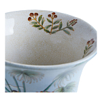 Ваза из фарфора с бронзовыми элементами Tropical Garden варинант исполнения - 4 | Loft Concept в Санкт-петербурге