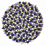 Панно «Цветение виолы» варинант исполнения - 1 | Loft Concept в Санкт-петербурге