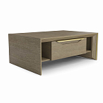 Стол журнальный с ящиками и открытыми полками Flowchart варинант исполнения - 1 | Loft Concept в Санкт-петербурге