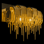 Бра с металлическими дугами и цепочками 33 см Atlantis Chain варинант исполнения - 8 | Loft Concept в Санкт-петербурге