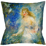 Подушка декоративная с принтом Весна Impressionism in Art варинант исполнения - 1 | Loft Concept в Санкт-петербурге